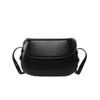 Bolso de Silla de Montar Retro Coreano 2025 Verano Nuevo Bolso Bandolera de un Solo Hombro Moda Simple Literario Señoras Bolso de Concha Dura