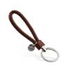 Chaveiro de Corda de Couro Trançada, Corda Tecida à Mão, Corda de Couro para Carro, Lembrancinha de Evento, Atacado Criativo Feito à Mão