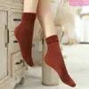 Calcetines de Nieve Personalizados para Mujer, Otoño/Invierno, Cachemir, Protección contra el Frío, Engrosados, Cálidos, hasta la Pantorrilla, Calcetines de Hogar, Temporada Otoño/Invierno, Calcetines de Hogar Antideslizantes