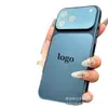 El Nuevo Modelo se Transforma Instantáneamente en una Funda de Teléfono Escarchada de Estilo 18 Adecuada para Apple 18 Pro Max, iPhone 17 Borde Suave Anti-Caídas Cubierta Completa Dura