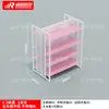 Miniso Estante Isla Doble Cara Rosa Tienda de Joyería Boutique de Ropa Tienda para Madres y Bebés Papelería Tienda de Mascotas Estante de Carga de Alta Calidad