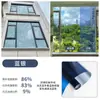 Venta al por mayor Envío directo Película Solar para Ventana Parasol de Balcón Película de Aislamiento Térmico Puertas y Ventanas de Vidrio Pegatinas de Protección Solar de Flores Oscurecimiento Total Anti-Mirada
