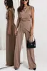 2025 Europa y Estados Unidos transfronterizo verano nuevo estación independiente AliExpress moda color sólido irregular traje femenino nicho lujo