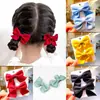 Dulce linda princesa nuevo pasador de lazo accesorios para el cabello femenino estilo coreano niños niña pequeña pinza para el pelo pinza de pico de pato