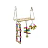 Brinquedos para Pássaros, Poleiro para Papagaio, Suporte para Brincar, Escada Horizontal, Escada de Escalada, Conjunto de Brinquedos de Ponte Suspensa, Brinquedos para Pássaros, Atacado Transfronteiriço