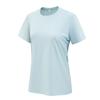 Camiseta Deportiva de Manga Corta de Seda Helada para Hombre Verano Running Absorbente de Sudor Entrenamiento Cuello Redondo Top Transpirable para Mujer Fitness Manga Media-