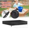 Garden Courtyard Square Green Garden Children's Toy Sandpit Cover Garden Small Bath Cover Waterproof Sunshade Cover