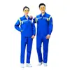 Ropa de trabajo antiestática para hombre, ropa de trabajo de manga larga para primavera y otoño para el sector energético internacional, uniformes de protección laboral para gasolineras de petróleo y petroquímicos, ropa de trabajo con logo impreso