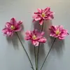 3 amapolas artificiales en colores otoñales para decoraciones de bodas de ensueño, accesorios de fotografía y decoración del hogar