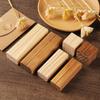 Fornecimento direto da fábrica retro log note holder desktop message holder office postcard photo business card holder ornaments