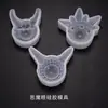 Molde de Silicone para Pingente de Joia DIY Poppy Resina Olho Grego Mitologia Gótica Cthulhu