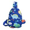 Bolso para niños con diseño de dinosaurio de dibujos animados, bonito bolso cruzado para niñas, mochila de viaje para bebés, venta al por mayor