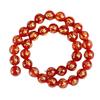 Collar de cuentas sueltas de ágata negra natural con seis palabras y mantra de ágata roja, pulsera dorada con cuentas.
