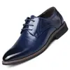 Zapatos de Hombre de Talla Grande Transfronterizos Suela Blanda Casual de Negocios Piel Genuina Formales para Oficina Zapatos para Padrinos de Boda Zapatos de Moda para Citas