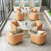 Combinaciones de Mesas y Sillas Cuidadosamente Seleccionadas para Cafeterías, Vestíbulos de Hoteles, Clubes, Recepción, Sofás de Recepción, Oficinas de Ventas, Sofás de Empresa