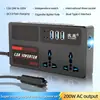 Energia CA~Inversor de Carro 12V24V para 220V Conversor Transformador de Energia Doméstica Soquete de Carregamento