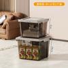Ropa de Bebé, Snacks, Caja de Almacenamiento de Artículos Varios de Plástico, Caja de Almacenamiento Transparente Diaria, Juguetes, Caja de Almacenamiento para el Hogar de Gran Capacidad