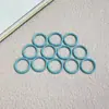 Anel Fechado Colorido Pintado 10mm Anel Único Liga Joia Anel de Ferro de Conexão Chaveiro Abridor Pronto para Venda
