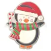 Diapositivas para zapatos de decoración navideña, árbol de Navidad, Papá Noel, muñeco de nieve, caucho blando de PVC, nuevos accesorios navideños