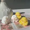 Juguete Squishy de Fruta con Cubitos de Hielo Muñeca Colgante para Niños Juguete para Aliviar el Estrés Rebote Lento Artículo Popular de Celebridad de Internet