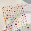 Tiesu Novo Recomendado Adesivos de Flor para Nail Art Ts-4108 Floral Dopamina Girassol Celebridade da Internet Adesivos para Nail Art