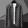 Spot Estação Europeia Marca de Moda Explosivo Outono Novo Malha Cardigan Suéter Masculino Slim-fit Casual Coringa