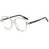 Ins Gafas Melamina Retro Estilo Coreano Moderno para Mujer Gafas Planas Anti Luz Azul Montura Grande Popular en Internet Montura Delgado