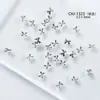 Arte de Unhas Liga Metálica Laço Estrela Decorações Pequenas 3D Estilo Japonês Ornamentos de Unha Atacado Acessórios de Maquiagem para Shows