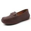 Nuevos Mocasines de Ancho Amplio Casuales Planos para Mujer Suela Suave Parte Superior Suave Zapatos de Madre Cómodos Talla Grande Mocasines Zapatos para Mujer