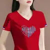 Ropa de mujer de marca con superávit de comercio exterior transfronterizo, camisetas de manga corta de nicho, hombros normales, tops ajustados