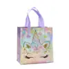 Bolsa de Regalo de Unicornio de Dibujos Animados, Bolsa de Regalo de Cumpleaños, Regalo para el Día del Niño, Bolsa de Tote de Tela No Tejida, Gran Capacidad