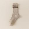 Calcetines de felpa acolchados con forro polar para hombres y mujeres en otoño e invierno, calcetines a rayas, calcetines apilados, calcetines cálidos de comercio exterior transfronterizos al por mayor
