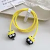 Cubierta Protectora para Cable de Datos para Cargador Apple de 20W, Dibujos Animados, a Prueba de Roturas para Cable de Carga de Teléfono Móvil
