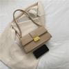 Bolsa Feminina da Moda Outono e Inverno Nova Bolsa de Ombro com Estampa de Pedra Bolsa Axilar Simples e Elegante Bolsa Transversal Feminina