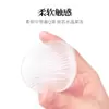 Esponja de Maquillaje Transparente de Silicona Jelly con Cojín de Aire, Esponja para Maquillaje, Loción Corporal, Esponja para Polvo BB Cream, Uso Húmedo y Seco, No Absorbe Polvo