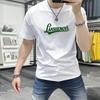 Camiseta de Manga Corta para Hombre Explosiones 2025 Nueva Verano Ajustada Estampada Moda Casual Combinable Top de Media Manga para Hombre T