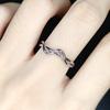 Venta Caliente Transfronteriza Anillo con Patrón Espiral de ADN Chapado en Plata Anillo Sencillo de Amor Cola Persistente Anillo para Dedo del Pie Tamaño Abierto Ajustable