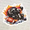 Parches de fútbol americano transfronterizos, llaveros deportivos DIY personalizados de moda, parches acrílicos