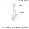 Hebilla de Seguridad de Plata de Ley S925 Hebilla de Clip para Hombres y Mujeres Hebilla de Semilla de Melón de Jade Hetian Accesorios DIY Cabezal de Hebilla Colgante de Jade