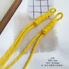Cuerda Trenzada de Colores Dopamina Cuerda Central Paracord Taza de Agua Material Hecho a Mano DIY Accesorios con Cuentas Colgante para Bolsos Accesorios Colgantes