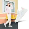 Zapatillas de Correr Hongxing Erke para Mujer Verano Nuevas Suela Blanda Rebote Zapatos de Mujer Zapatillas de Correr Ligeras Yoga Fitness Zapatos Deportivos