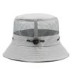 Nuevo Sombrero de Pescador de Verano para Exteriores 2024 para Hombres y Mujeres, Sombrero de Malla de Doble Cara, Protector Solar Transpirable, Todo Fósforo, Sombrero de Red de Pesca