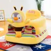 Silla de Aprendizaje de Peluche de Dibujos Animados para Bebé, Asiento de Entrenamiento para Bebé, Respaldo de Seguridad Infantil, Sofá Pequeño, Fabricante de Origen