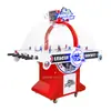 Máquina de juego de premio de lotería de la suerte comercial grande para centros de arcade, máquina de regalos de plato giratorio con joystick de monedas para interiores