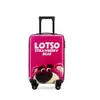 Maleta de Viaje con Contraseña de 20 pulgadas Venta al por mayor para Adultos Logo Impreso Maleta para Hombre y Mujer Rueda Universal Maleta para Estudiante Cabina