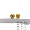 Acessórios DIY Colar Fino Banhado a Ouro Estilo Chinês Pulseira 925 Novo Estilo Chinês Furo Reto Corte Através do Corpo Acessórios Dragão Dourado