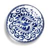 Padrão de Porcelana Azul e Branca Gema do Tempo Cristal Vidro Ímã de Geladeira Chaveiro Brincos Suporte de Celular Joias