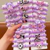 Kulomi Cabelo Corda Meninas Rabo de Cavalo Bola Cabeça Não Bateu Cabelo Headwear Meninas Sanrio Cartoon Cabelo Corda Acessórios para o Cabelo