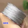 Nº 72 Resistente ao Desgaste Reforçado e Criptografado Fio de Jade 0,8mm Corda Trançada de Cristal Artesanal Colar Fio Vermelho Contas Budistas Material DIY