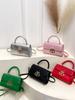 Bolsa Feminina Exquisite Pequena Bolsa Luxo Acessível 2025 Tendência Nicho Padrão Crocodilo Casual Bolsa Tiracolo Pequena Quadrada para Mulheres